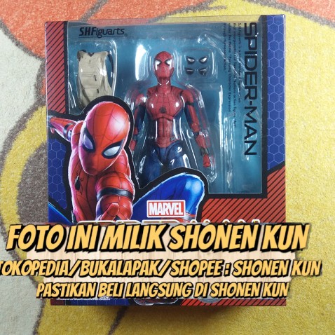 ✨Baru Shf Spiderman Far From No Way Home Original Mainan Homecoming Ori Berkualitas