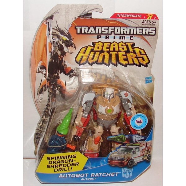 ✨Baru Transformers Prime Tfp Beast Hunters Deluxe Ratchet Terbaru