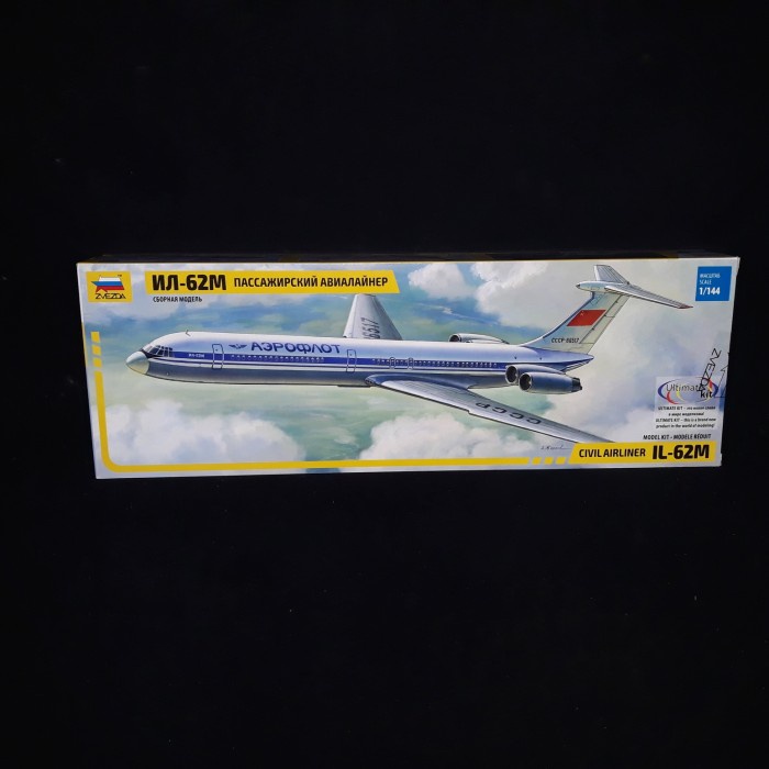 ✅Termurah Model Kit Zvezda 1/144 Il-62M Terbaru