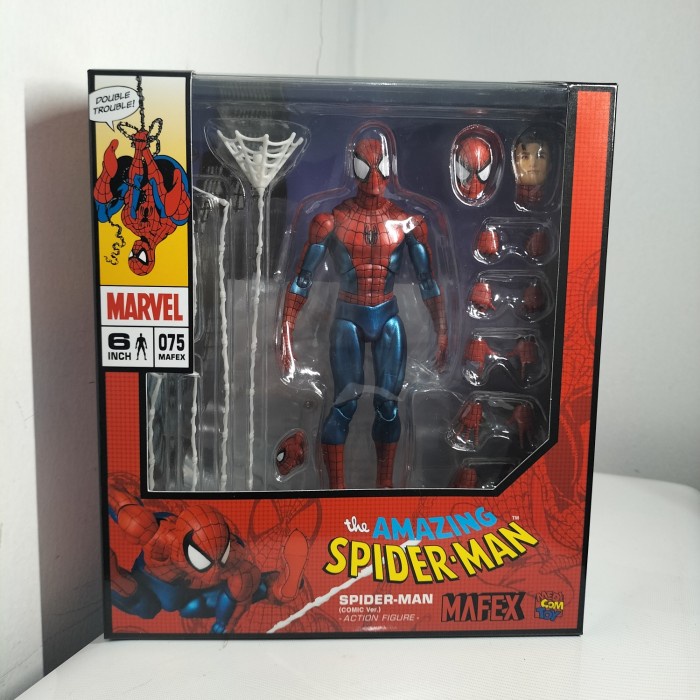 ✨Baru Mafex Spiderman Comic Ver - Medicom Reissue Diskon