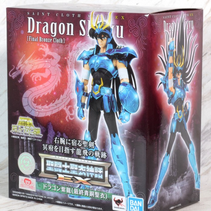 ✨Baru Saint Seiya Myth Cloth Scm Ex Dragon Shiryu Final Bronze Cloth Bandai Limited
