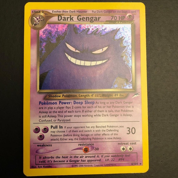 ✅Termurah Kartu Pokemon - Dark Gengar Terbaru