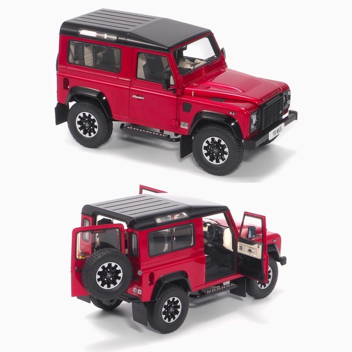 ✅Termurah Almost Real 1:18 Land Rover Defender 90 Works V8 70Th Edition Limited