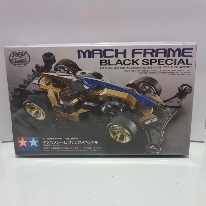 ✅Termurah Tamiya 95587 Mach Frame Black Special Fm-A Chassis Limited