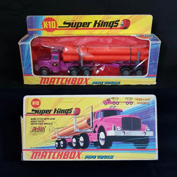 ✅Termurah Matchbox Super Kings K10 Pipe Truck Diskon