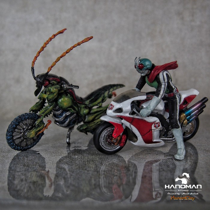 ✨Baru Figure Battle Hopper Belalang Tempur Black Rx Tuk Kamenrider 1 Sic Kt Limited