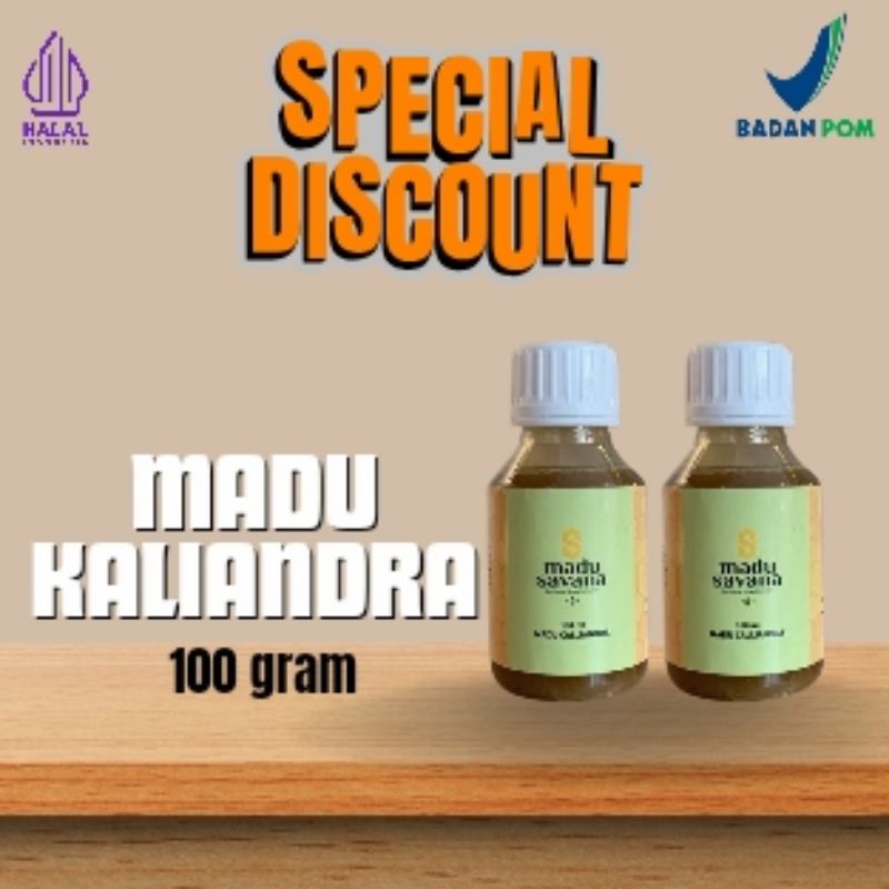 

SPESIAL DISKON MADU KALIANDRA KEMASAN 100 GRAM