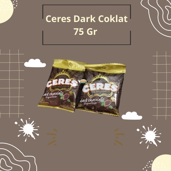

] CERES HAGELSLAG DARK COKLAT 80 GR