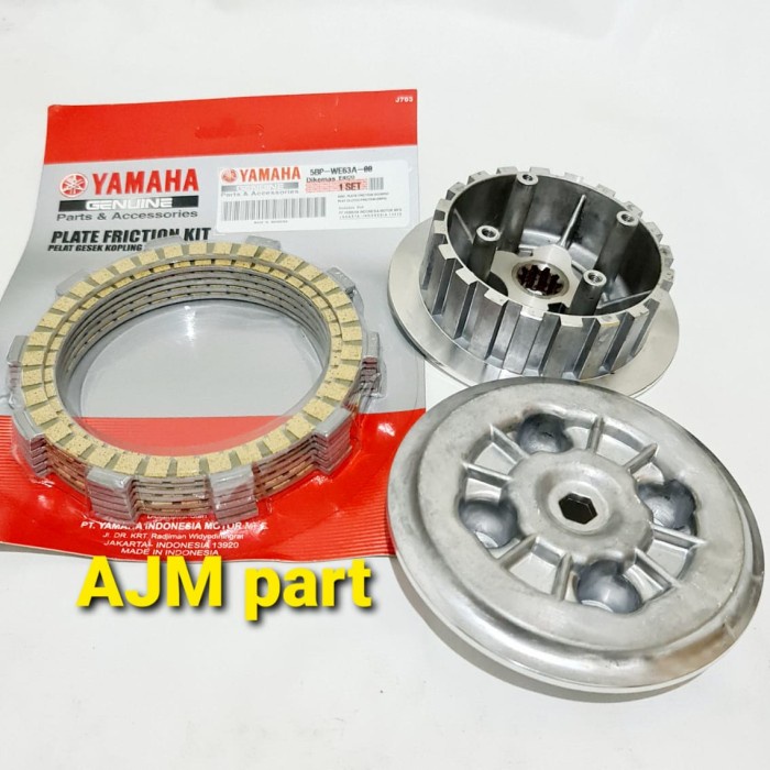 ✨COD Rumah Kopling Plus Kampas Kopling Scorpio Scorpio Z 5Bp Ori Limited