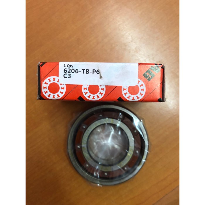 ✨New Deep Groove Ball Bearing High Speed Keramik Fag 6206 Tb P6 C3 / Tbp63 Berkualitas