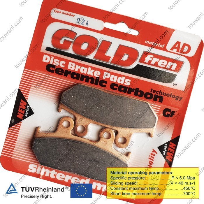 ✨COD Kampas Rem Depan Cagiva Canyon 500 600 Elefant Goldfren 024 F0105 Terbatas