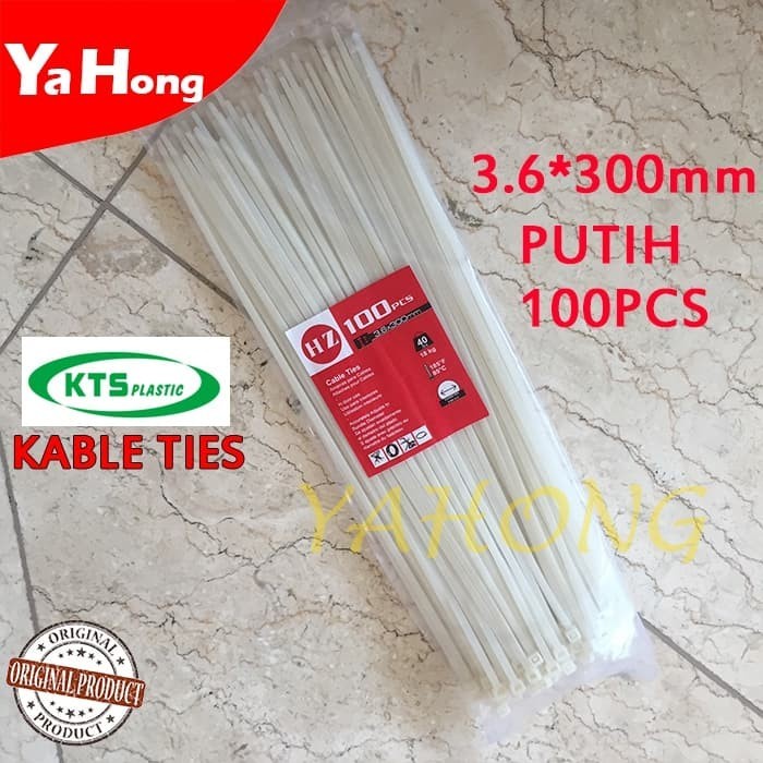 (PROMO MURAH) Maker TIE Pengikat Kabel label 3.6x300 mm / Cable Ties Label name tag BERKUALITAS