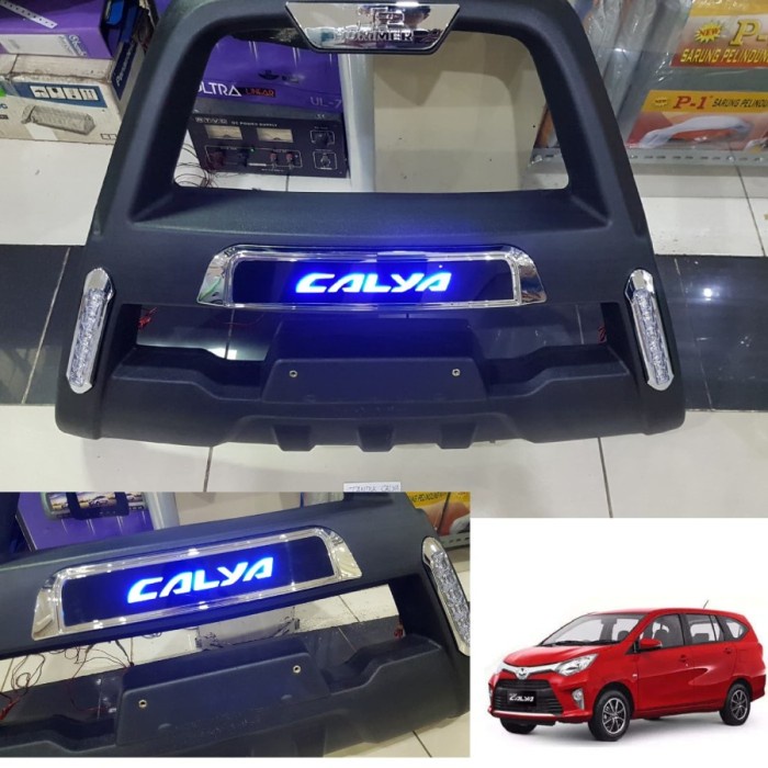 ✅Ready Tanduk Depan Bemper/ Variasi Tanduk Depan Mobil Toyota Calya Terbatas