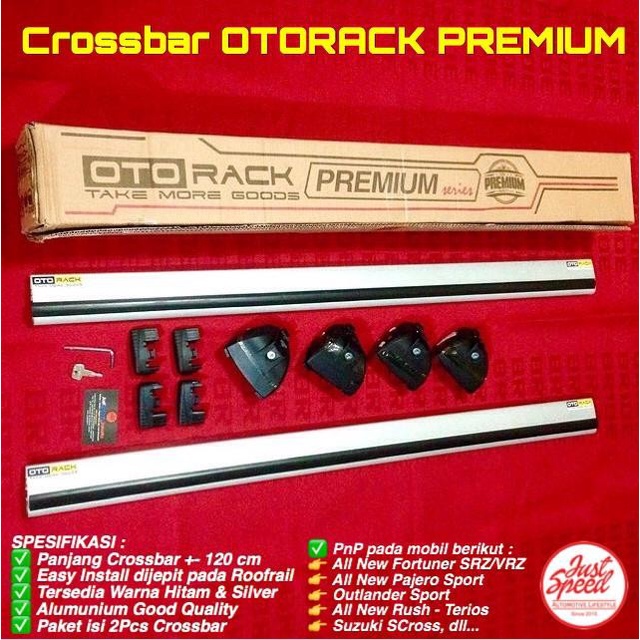 ✅Original Crossbar Otorack Premium All New Fortuner Diskon