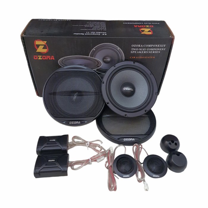 ✅Ori Speaker Split Ozora Oz-11 2Way Component Speaker Ozora Terbatas