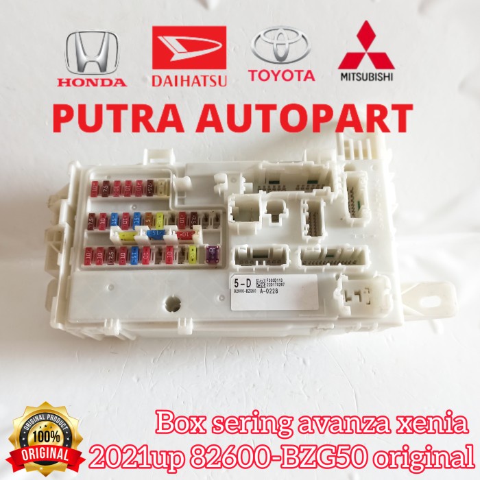 [Original] Box Sekring Avanza Xenia 2021Up 82600-Bzg50 Original Terbatas
