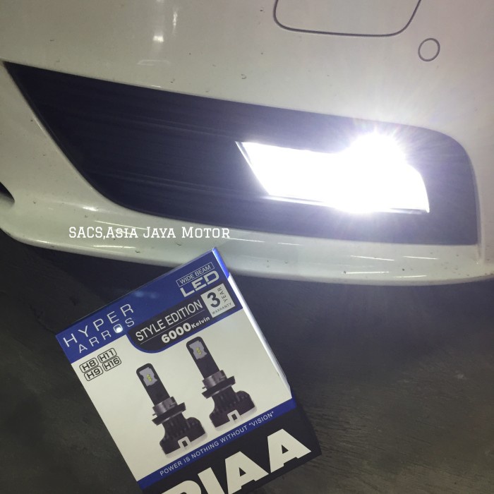 [Original] Led Foglamp Audi A4 B8.5 Piaa Hyper Arros 6000K Berkualitas