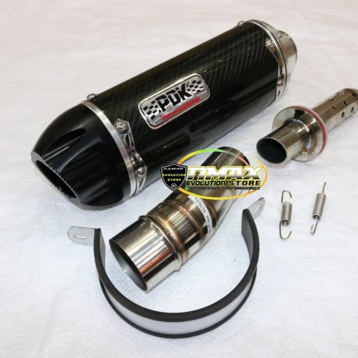 [Original] Slip On Pdk Cnc Carbon Ninja 250Fi 2018 Terbaru