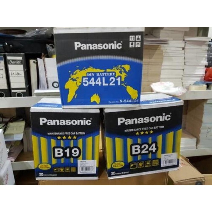 Aki Mobil Panasonic MF 544L21L 44Ah - Aki Kering untuk Kendaraan Anda