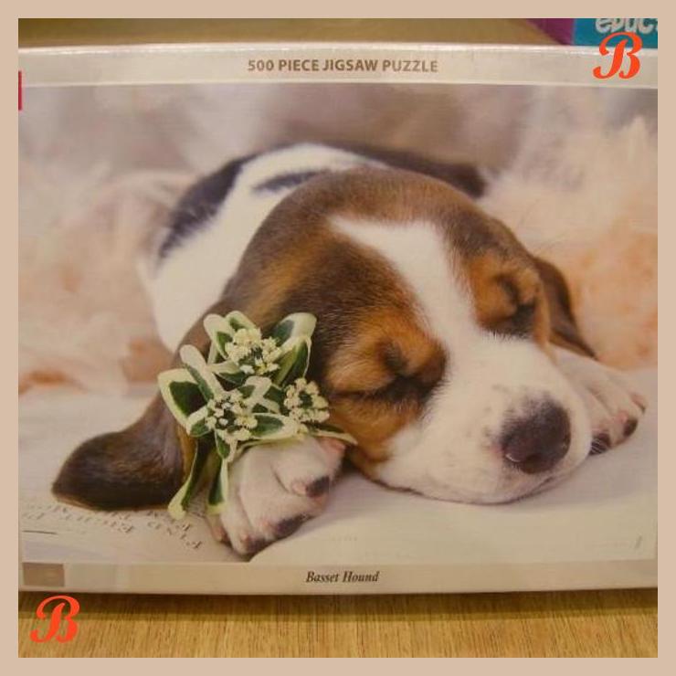 | anb | jigsaw puzzle tomax basset hound