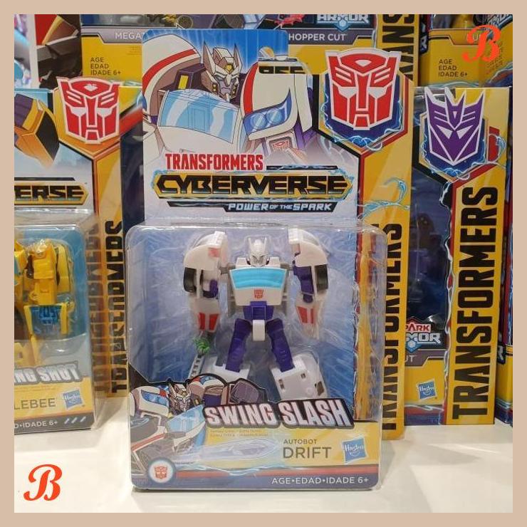 | anb | hasbro transformers cyberverse drift swing slash