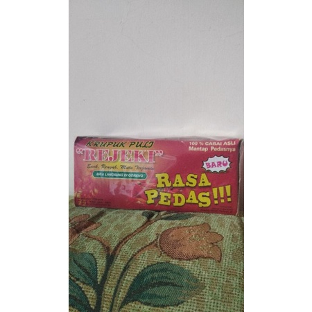 

KRUPUK PULI /LEMPENG PEDAS