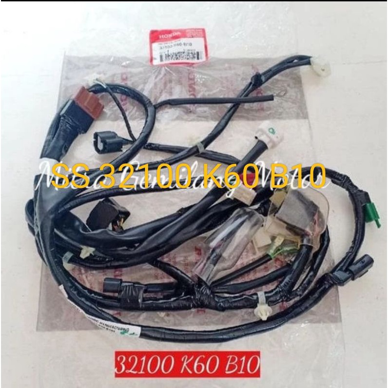 harness wire kabel body bodi vario 125 led lid old lawas 2016 2015 ori 32100 k60 B10