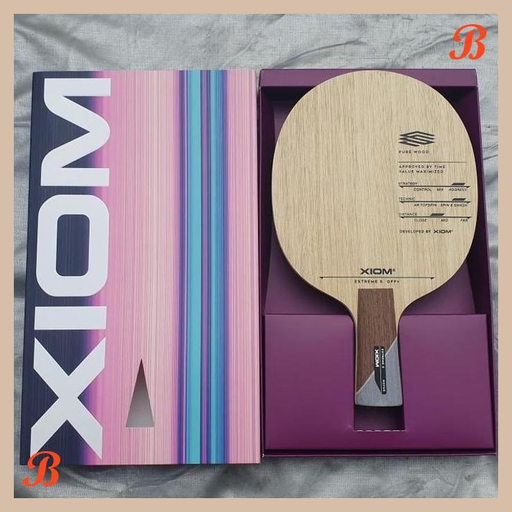 | anb | xiom extreme s cp bat bet blade ping pong