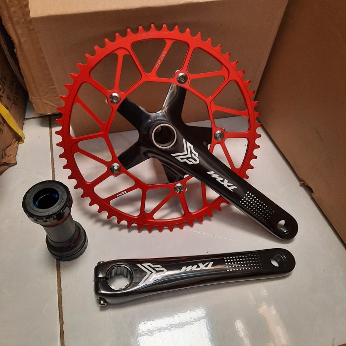 ✨Ready Crankset Sepeda Lipat Mxl Ht2 56T As137 Terbaru