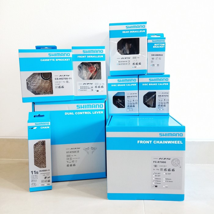 ✨Original Groupset 105 Shimano Disc Berkualitas