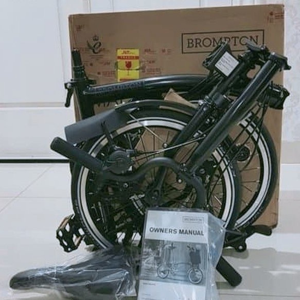 ✨Original Brompton M6L Black Edition 2020 Original Berkualitas