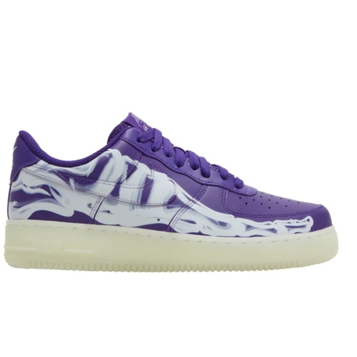 ✨Ori Nike Air Force 1 Low Purple Skeleton Berkualitas
