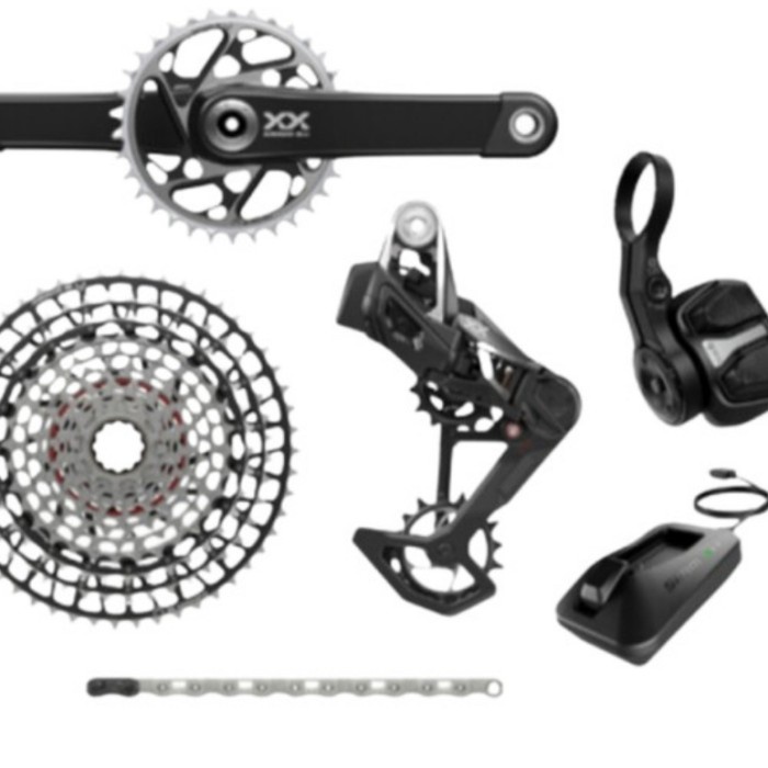 ✨Original Groupset Sepeda Sram Xx Sl Eagle Axs 1X12 Speed Disc Hydraulic Limited