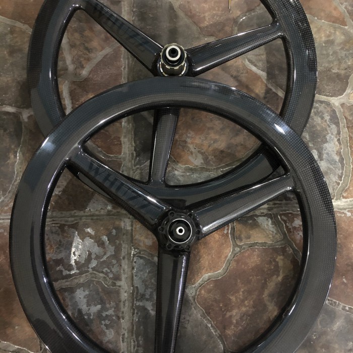 ✨Ori Wheelset 3Spoke 20 401 Carbon Whuzz 3 Spoke Whuzz 20 406 Berkualitas