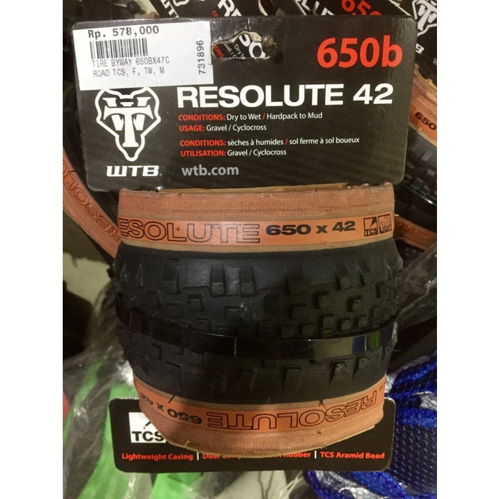 ✨Ori Ban Luar Wtb Resolute 650 X 42 Limited