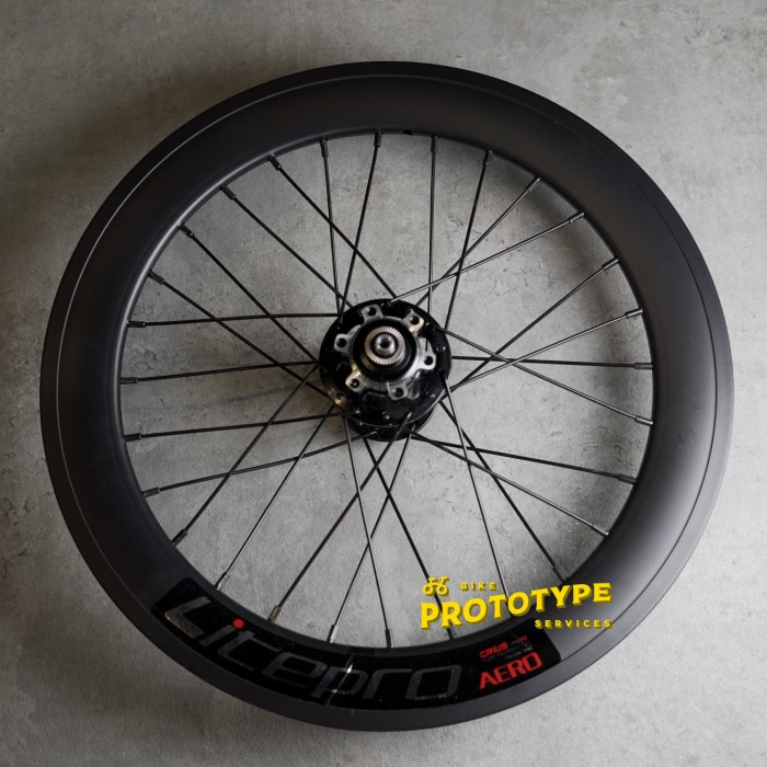 ✨Ori Wheelset Litepro Aero 16-349 Discbrake Terbatas