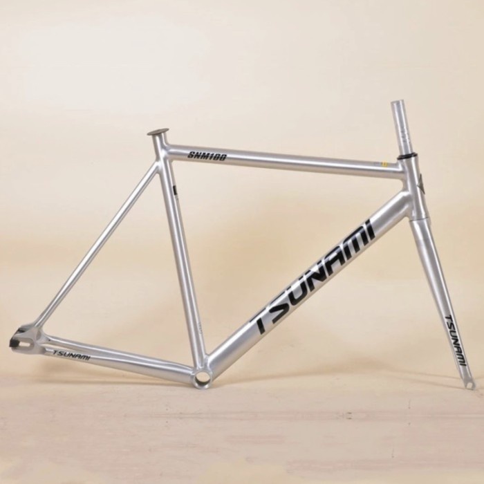 ✨Ori Frame Tsunami Snm100 Frame Sepeda Fixi Frameset Tsunami Terbatas