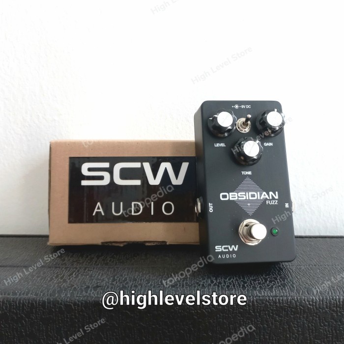 ✨Ori Scw Audio Obsidian Fuzz - Efek Effect Pedal Limited