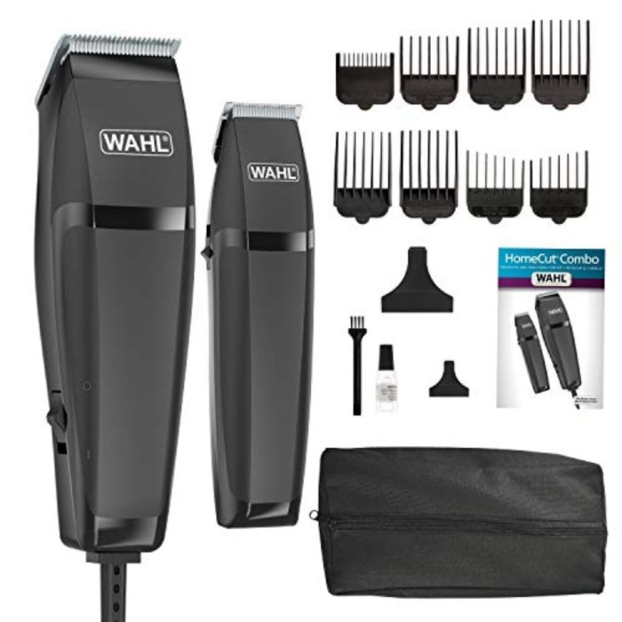 ✨New Ori Wahl Clipper Corp Pro 14 Piece Styling Kit With Hair Clipper And Beard Berkualitas