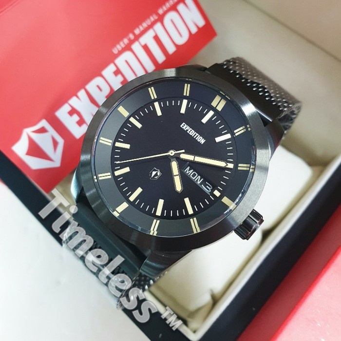 ✨Termurah Jam Tangan Pria Expedition E 6773 M Steel Terbaru