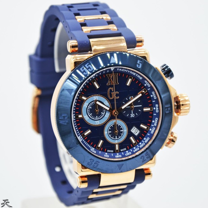 ✨Sale Jam Tangan Pria Original Gc Guess Collection X90022G7S Swiss Made Limited