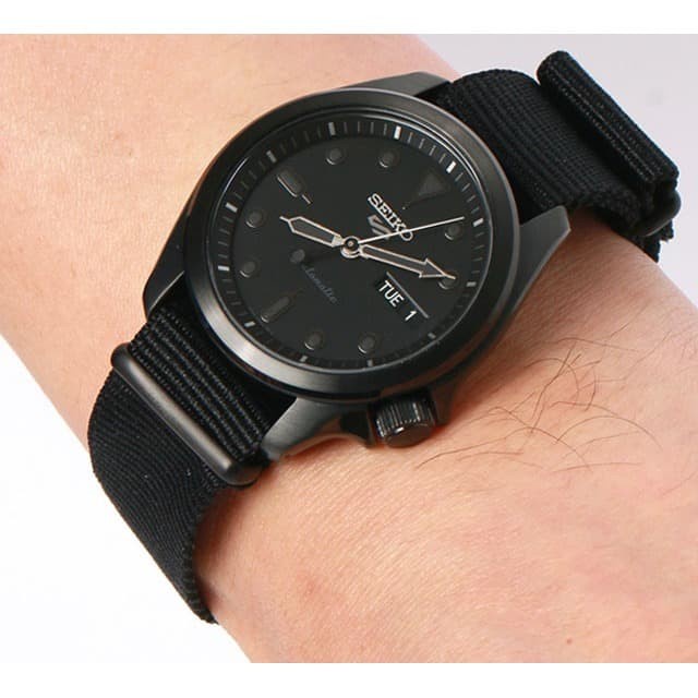 ✨Ready Seiko 5 Sports Srpe69 Srpe69K1 Superman Blackout Original G. Resmi Limited