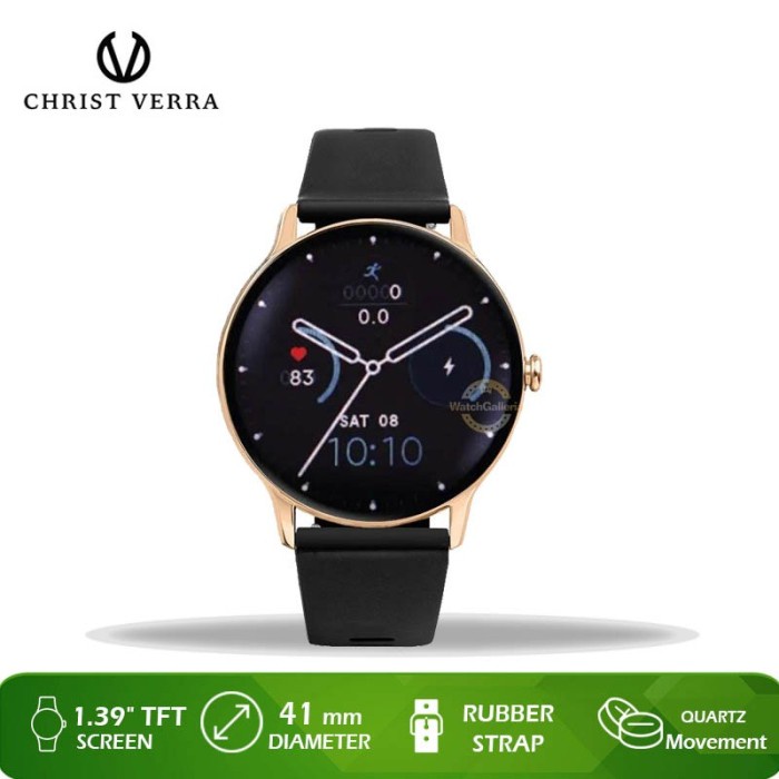 ✨Ready Jam Tangan Smart Watch Christ Verra Cv Beyond 0135-Blk Original Terbaru