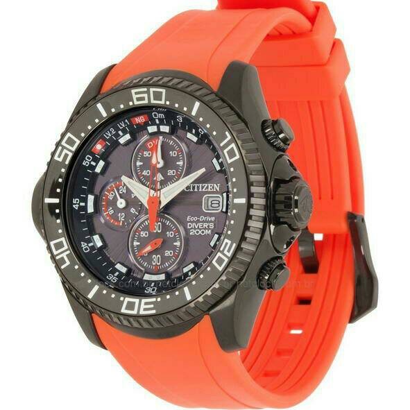 ✨Ready Jam Tangan Pria Citizen Eco-Diver'S Bj2119-06E Original Berkualitas