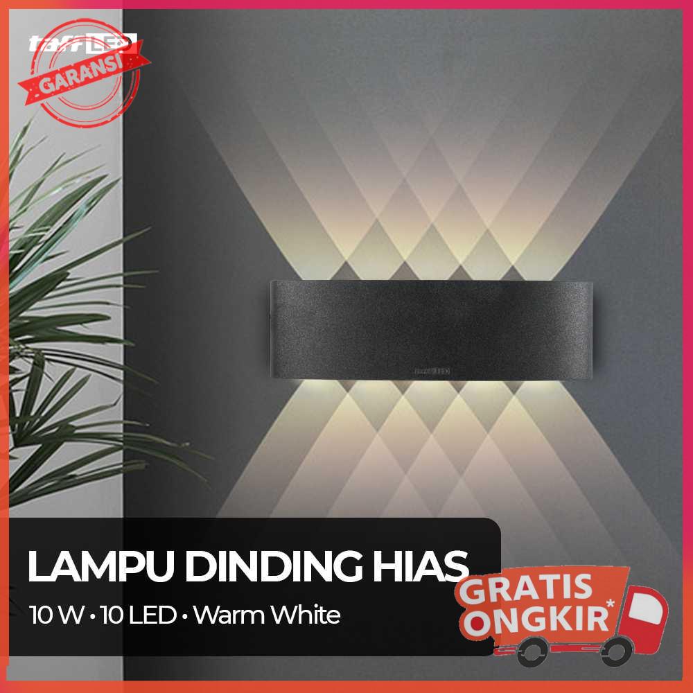 Lampu Dinding Hias Indoor Plastic Body 10 W 10 LED Warm White - 10T