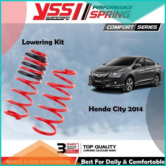 Per Coil Spring Lowering YSS not TEIN EIBACH Honda CITY GM6 14+ 16novz