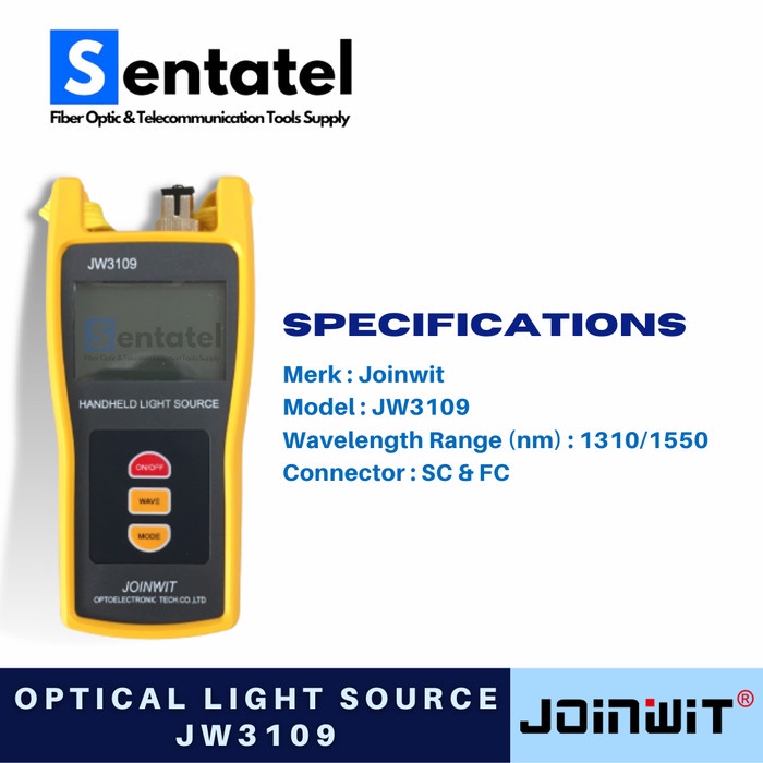 Promo Ols Joinwit Jw 3109 / Optical Light Source (Ols) Jw3109 Jw 3109