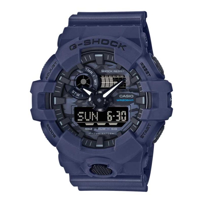 ✨New Ori Casio Original G-Shock Ga-700Ca-2A Ga 700Ca 2A 700 Ca Ga700 Pria La Terbaru