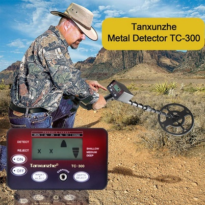 ✅Termurah Metal Detektor Logam Tc-300/Detektor Emas/Metal Detector/Pencari Harta Berkualitas