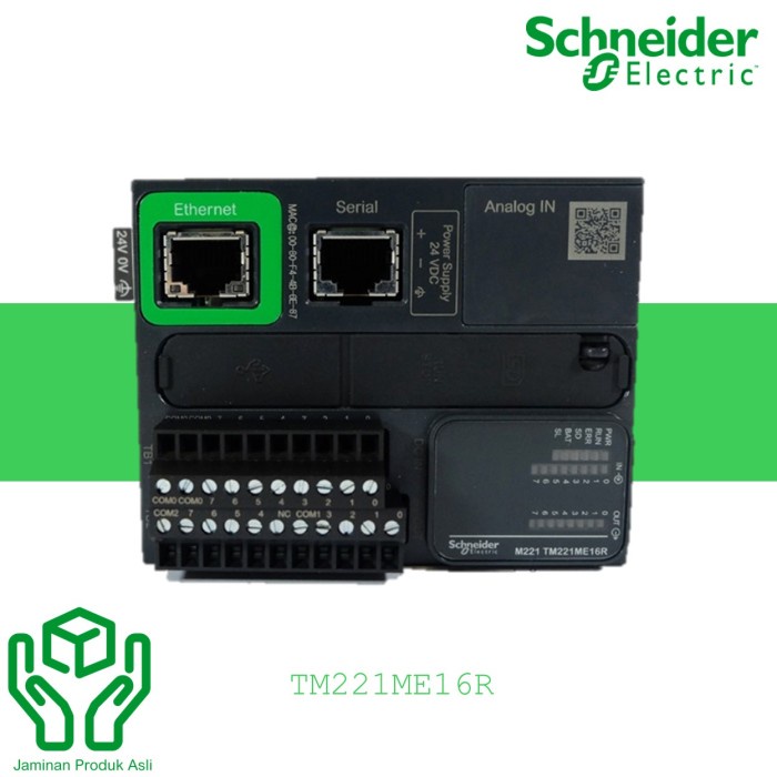 ✅Original Schneider Plc Tm221Me16R Limited